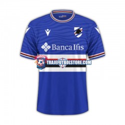 Camiseta 1ª Sampdoria Hombre 2023-2024 Manga Corta