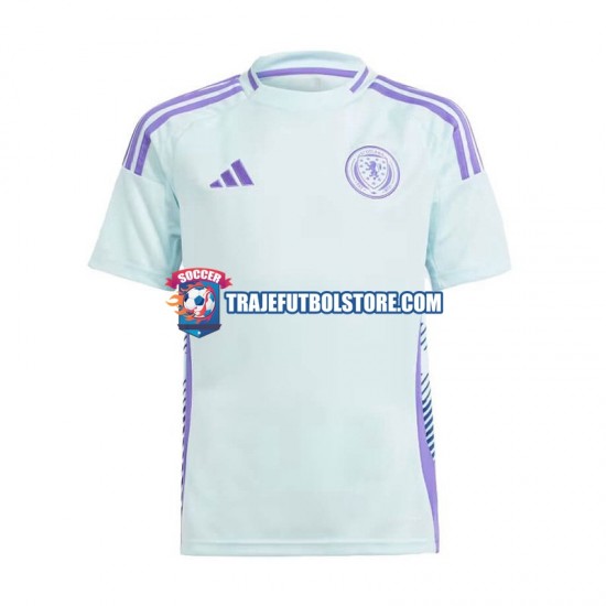 Camiseta 2ª Escocia Hombre Euro 2024 Manga Corta