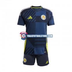 Camiseta 1ª Escocia Niño Euro 2024 Manga Corta