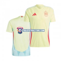 Camiseta 2ª España Hombre Euro 2024 Manga Corta