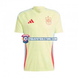Camiseta 2ª España Hombre Euro 2024 Manga Corta