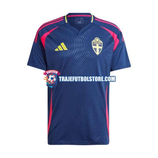 Camiseta 2ª Suecia Hombre 2024 Manga Corta