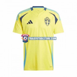 Camiseta 1ª Suecia Hombre 2024 Manga Corta