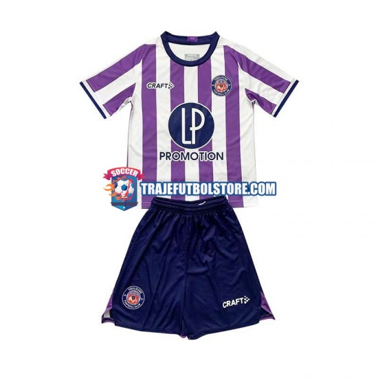 Camiseta 1ª Toulouse FC Niño 2023-2024 Manga Corta