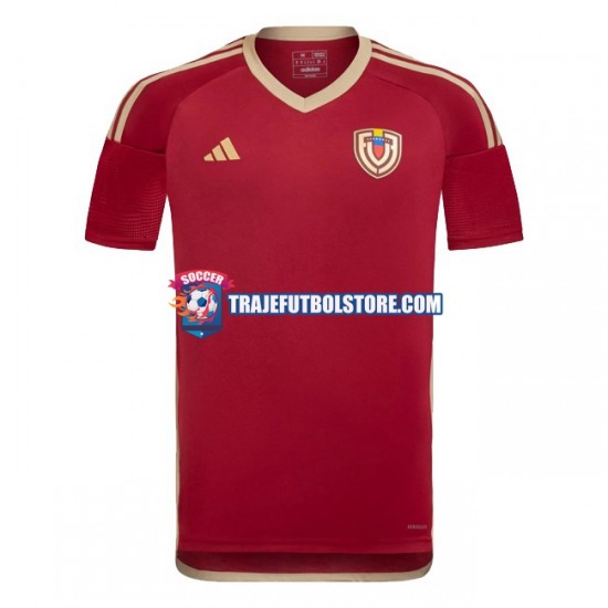 Camiseta 1ª Venezuela Hombre Copa America 2024 Manga Corta