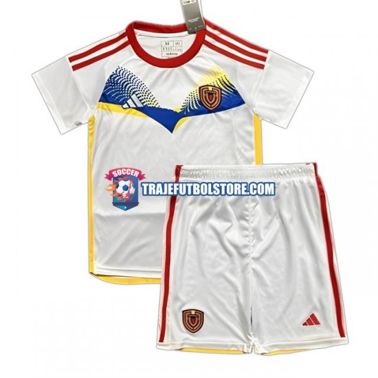Camiseta 2ª Venezuela Niño Copa America 2024 Manga Corta