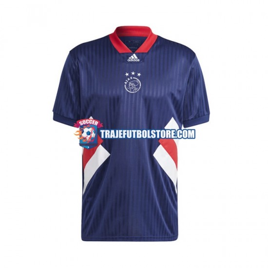 Camiseta 1ª AFC Ajax Icon Retro Hombre 2022-2023 Manga Corta