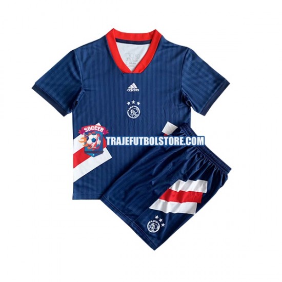 Camiseta 1ª AFC Ajax Icon Retro Niño 2022-2023 Manga Corta