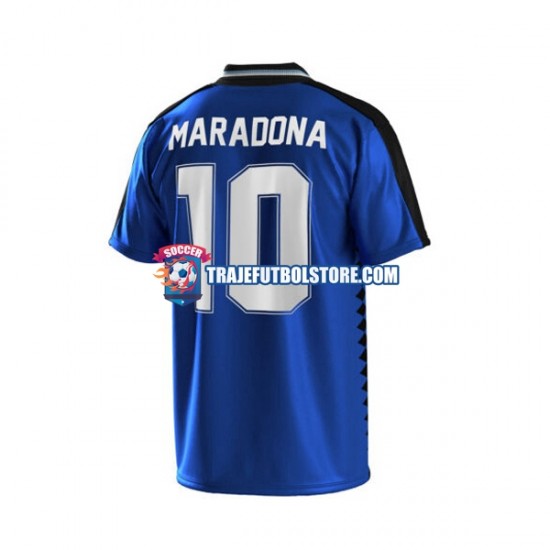 Camiseta 2ª Argentina Maradona 10 Retro Hombre 1994 Manga Corta