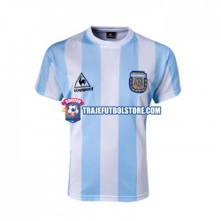 Camiseta 1ª Argentina 1986 Retro Hombre Manga Corta