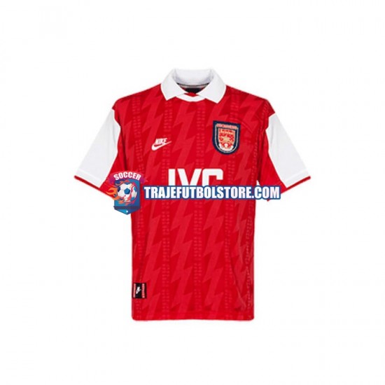 Camiseta 1ª Arsenal Retro Hombre 1994 Manga Corta
