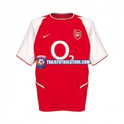 Camiseta 1ª Arsenal Retro Hombre 2002 Manga Corta