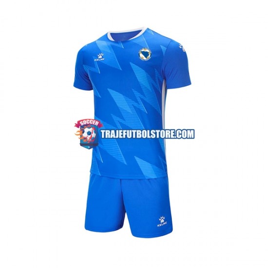 Camiseta 1ª Bosnia y Herzegovina Niño 2023 Manga Corta