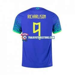 Camiseta 2ª Brasil RICHARLISON 9 Hombre 2022 Manga Corta