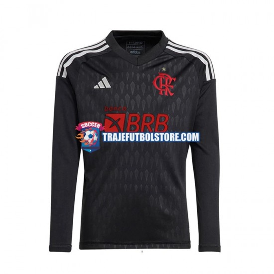 Camiseta 2ª CR Flamengo Portero Hombre 2023-2024 ML