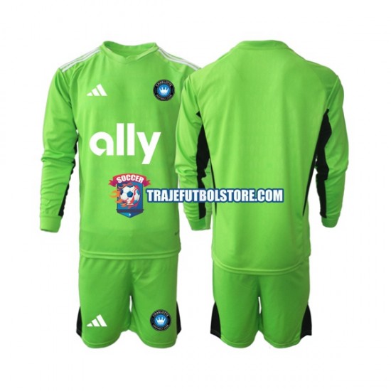 Camiseta 1ª Charlotte FC Portero Niño 2023-2024 ML