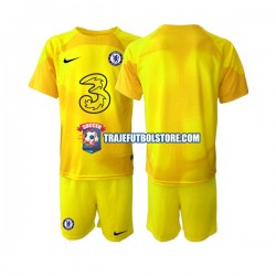 Camiseta 2ª Chelsea Portero Niño 2022-2023 Manga Corta