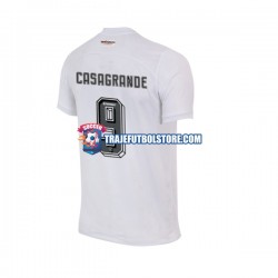 Camiseta 1ª Corinthians Yuri Alberto 9 Hombre 2023 Manga Corta