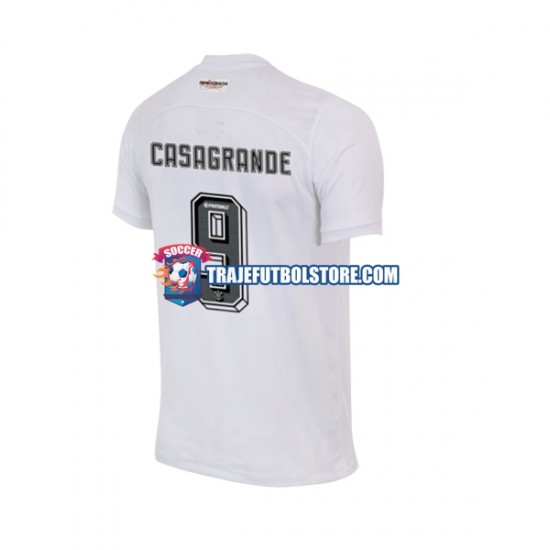 Camiseta 1ª Corinthians Yuri Alberto 9 Hombre 2023 Manga Corta