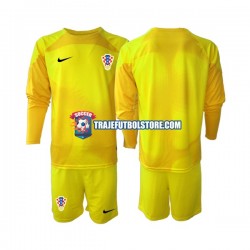 Camiseta 1ª Croacia Portero Niño Copa Mundial 2022 ML