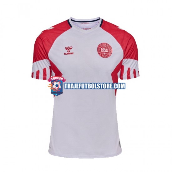 Camiseta 2ª Dinamarca Hombre 2023 Manga Corta