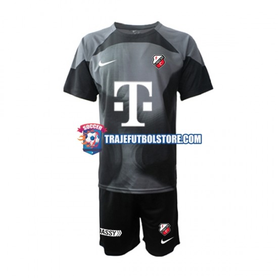 Camiseta 1ª FC Utrecht Portero Niño 2022-2023 Manga Corta