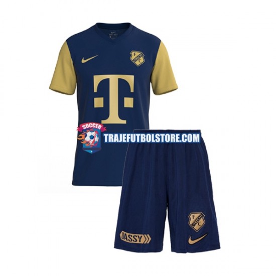 Camiseta 3ª FC Utrecht Niño 2022-2023 Manga Corta