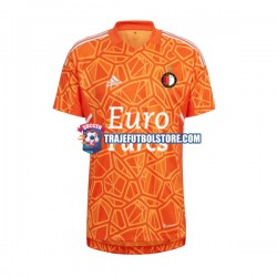 Camiseta 2ª Feyenoord Rotterdam Portero Hombre 2022-2023 Manga Corta