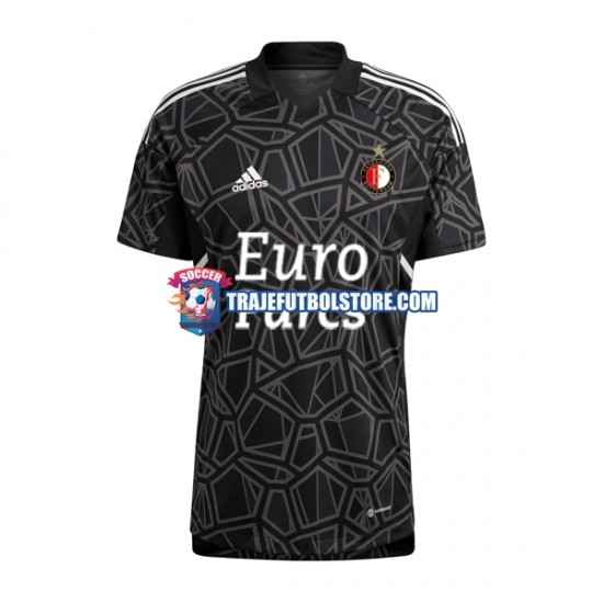 Camiseta 4ª Feyenoord Rotterdam Portero Hombre 2022-2023 Manga Corta
