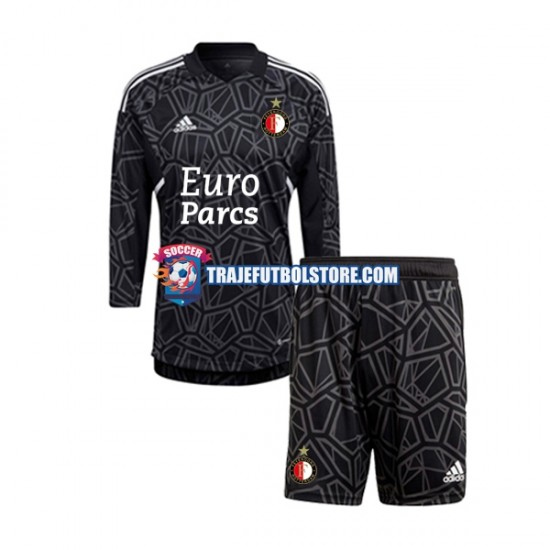 Camiseta 4ª Feyenoord Rotterdam Portero Niño 2022-2023 ML