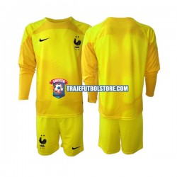 Camiseta 3ª Francia Portero Niño Copa Mundial 2022 ML