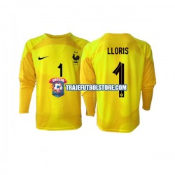 Camiseta 3ª Francia Hugo Lloris 1 Portero Hombre Copa Mundial 2022 ML
