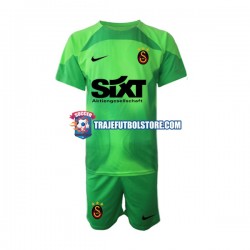 Camiseta 1ª Galatasaray Portero Niño 2022-2023 Manga Corta