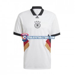 Camiseta 1ª Alemania Icon Retro Hombre 2022-2023 Manga Corta