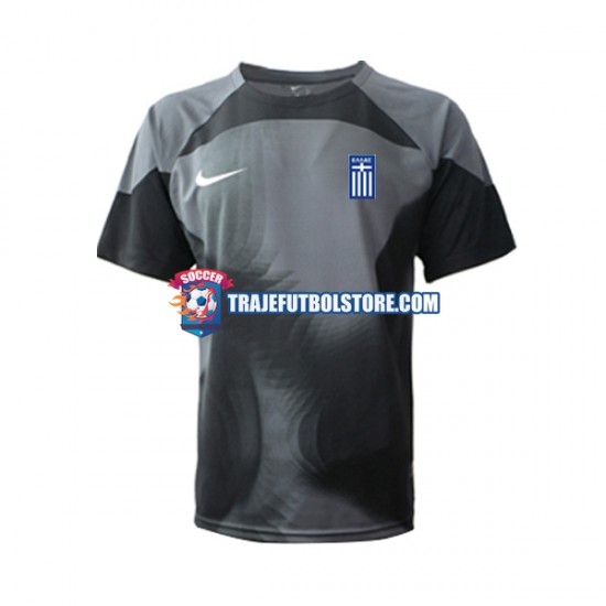 Camiseta 2ª Grecia Portero Hombre 2022-2023 Manga Corta