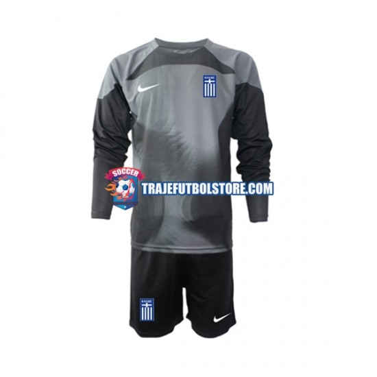 Camiseta 2ª Grecia Portero Niño 2022-2023 ML