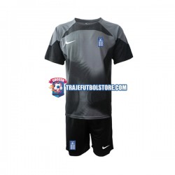 Camiseta 2ª Grecia Portero Niño 2022-2023 Manga Corta