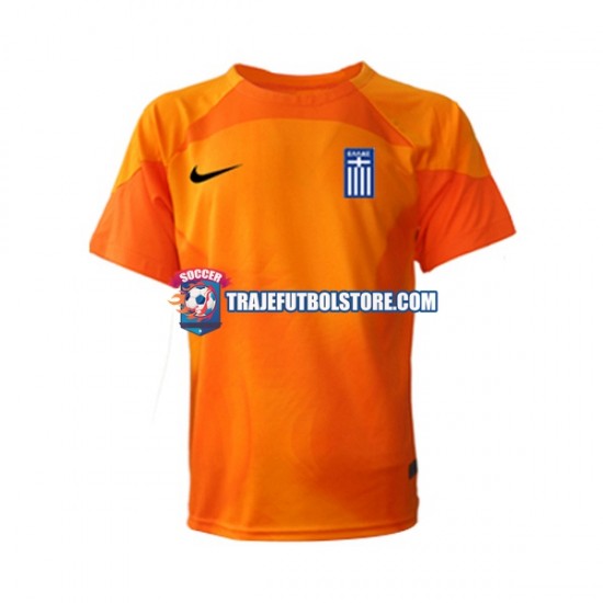 Camiseta 3ª Grecia Portero Hombre 2022-2023 Manga Corta