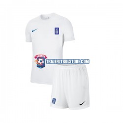 Camiseta 2ª Grecia Niño 2022-2023 Manga Corta