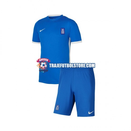 Camiseta 3ª Grecia Niño 2022-2023 Manga Corta