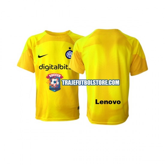 Camiseta 2ª Inter Milan Portero Hombre 2022-2023 Manga Corta