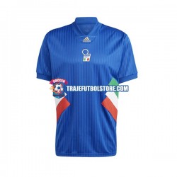 Camiseta 1ª Italia Icon Retro Hombre 2022-2023 Manga Corta