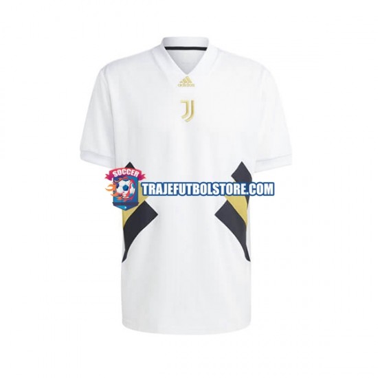 Camiseta 1ª Juventus Icon Retro Hombre 2022-2023 Manga Corta