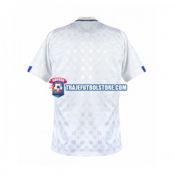 Camiseta 1ª Leeds United Retro Hombre 1989-1990 Manga Corta