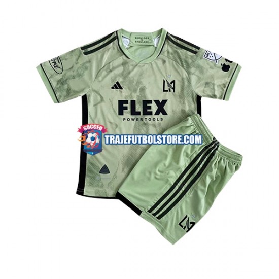 Camiseta 2ª Los Angeles FC Niño 2023 Manga Corta