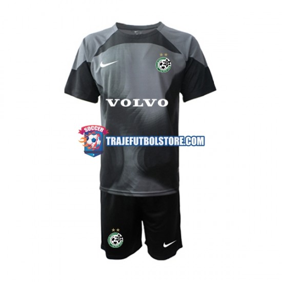 Camiseta 1ª Maccabi Haifa Portero Niño 2022-2023 Manga Corta