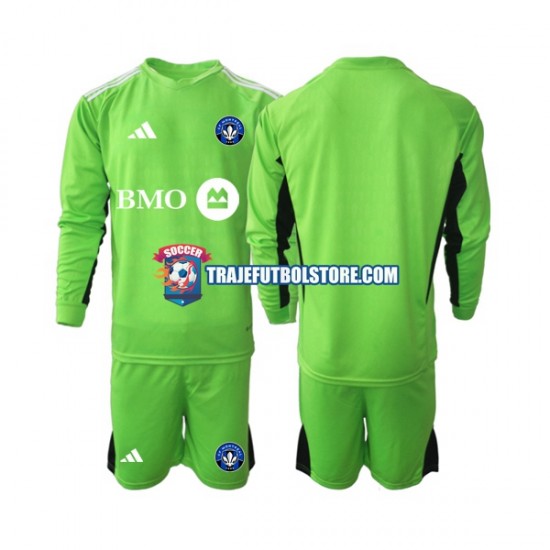 Camiseta 1ª CF Montréal Portero Niño 2023-2024 ML