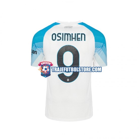 Camiseta 1ª Napoli Face Game Osimhen 9 Hombre 2022-2023 Manga Corta