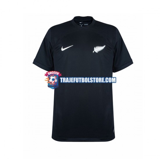 Camiseta 2ª Nueva Zelanda Hombre 2022-2023 Manga Corta