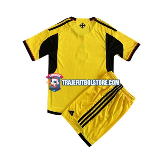 Camiseta 1ª Irlanda Del Norte Niño 2022-2023 Manga Corta